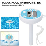 BL9057 Termometro solare per piscina Attrezzatura per piscina Termometro galleggiante per acqua con funzione di visualizzazione digitale, BL9057