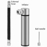 Bicicletta Piccola pompa in lega di alluminio Mini tubo di alimentazione portatile per pallacanestro, Aluminum Alloy Pump(Black), Aluminum Alloy Pump(Red), Aluminum Alloy Pump(Blue), Aluminum Alloy Pump(Silver), Aluminum Alloy Pump(Golden)
