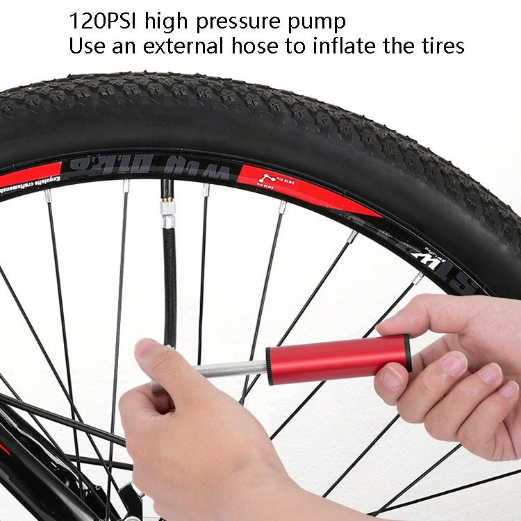 Bicicletta Piccola pompa in lega di alluminio Mini tubo di alimentazione portatile per pallacanestro, Aluminum Alloy Pump(Black), Aluminum Alloy Pump(Red), Aluminum Alloy Pump(Blue), Aluminum Alloy Pump(Silver), Aluminum Alloy Pump(Golden)