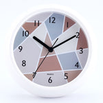 Orologio da parete rotondo impermeabile Ornamenti per orologio da tavolo da cucina e da bagno, Round Waterproof Wall Clock