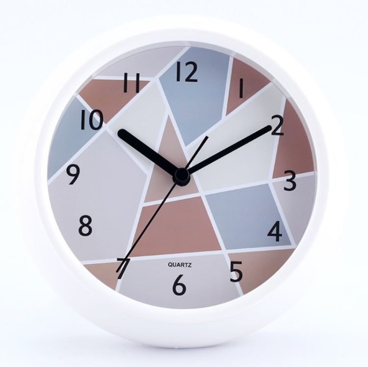 Orologio da parete rotondo impermeabile Ornamenti per orologio da tavolo da cucina e da bagno, Round Waterproof Wall Clock