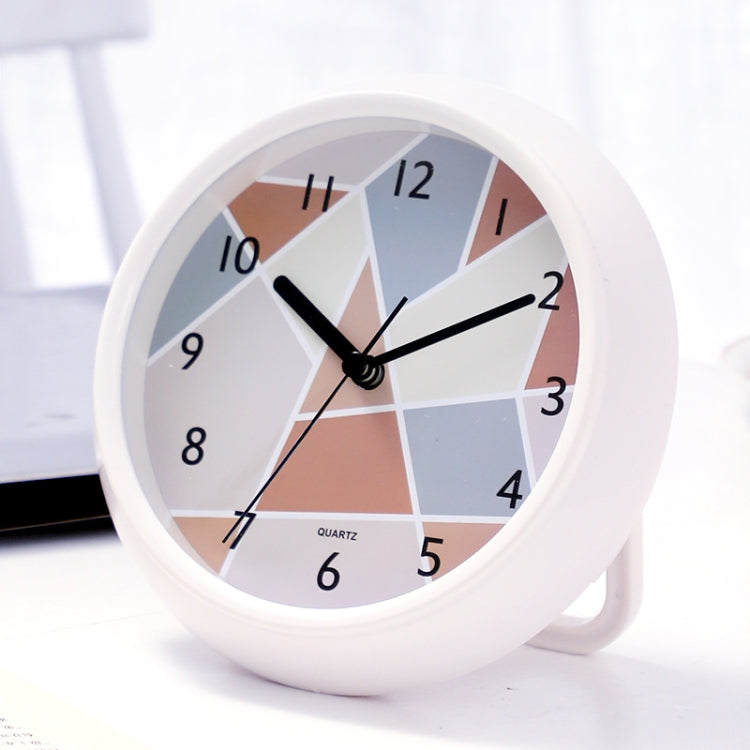 Orologio da parete rotondo impermeabile Ornamenti per orologio da tavolo da cucina e da bagno, Round Waterproof Wall Clock