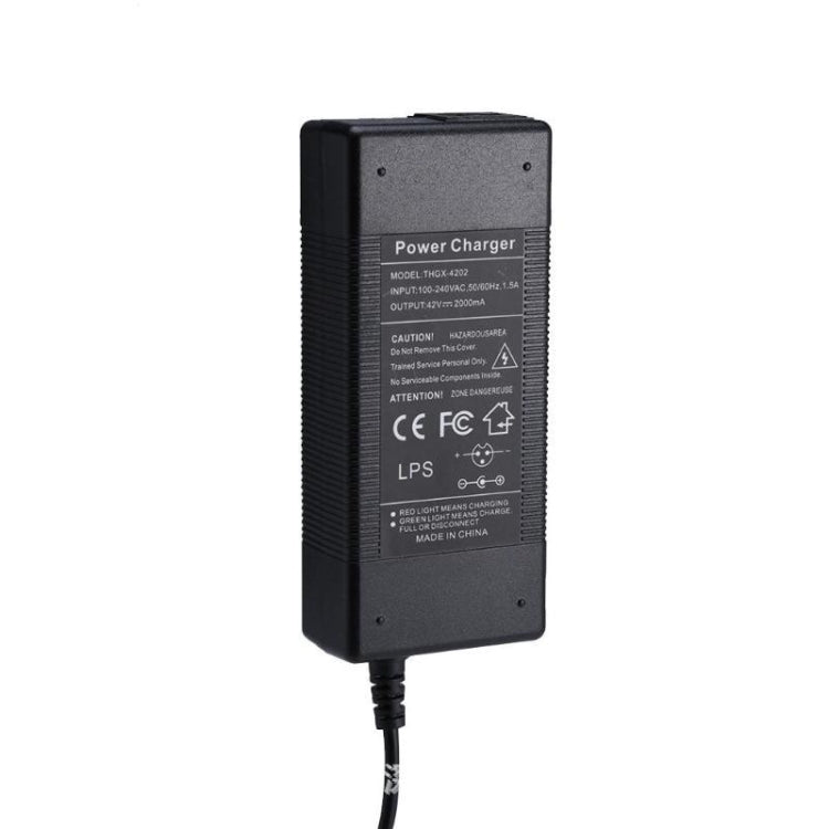 THGX-4202 42V / 2A DC 5.5mm Porta di ricarica Adattatore di alimentazione per scooter elettrico universale Caricabatteria al litio per Xiaomi Mijia M365 e Ninebot ES2 / ES4,, EU Plug, US Plug, UK Plug, AU Plug