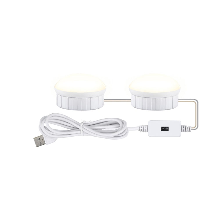 Luce per specchio per trucco a LED Luce di riempimento per bellezza Luce anteriore per specchio con sensore a mano, 2 Bulbs, 6 Bulbs, 10 Bulbs, 14 Bulbs