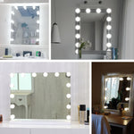 Luce per specchio per trucco a LED Luce di riempimento per bellezza Luce anteriore per specchio con sensore a mano, 2 Bulbs, 6 Bulbs, 10 Bulbs, 14 Bulbs