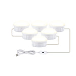 Luce per specchio per trucco a LED Luce di riempimento per bellezza Luce anteriore per specchio con sensore a mano, 2 Bulbs, 6 Bulbs, 10 Bulbs, 14 Bulbs