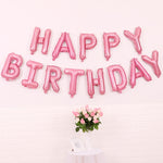 2 PCS 16 pollici Happy Birthday Letter Alluminio Film Palloncino Decorazione festa di compleanno Specifica: