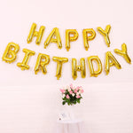 2 PCS 16 pollici Happy Birthday Letter Alluminio Film Palloncino Decorazione festa di compleanno Specifica: