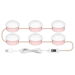 Lampada da trucco a LED Specchio frontale Beauty Fill Light Hand Sweep Sensation Lamp, 2 Bulbs, 6 Bulbs, 10 Bulbs, 14 Bulbs
