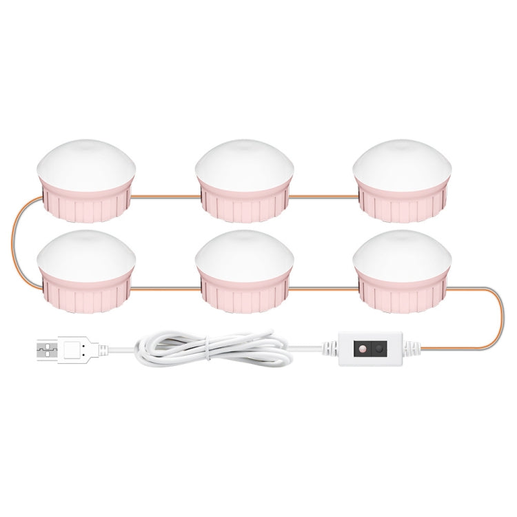 Lampada da trucco a LED Specchio frontale Beauty Fill Light Hand Sweep Sensation Lamp, 2 Bulbs, 6 Bulbs, 10 Bulbs, 14 Bulbs