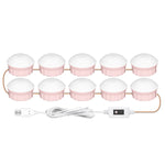 Lampada da trucco a LED Specchio frontale Beauty Fill Light Hand Sweep Sensation Lamp, 2 Bulbs, 6 Bulbs, 10 Bulbs, 14 Bulbs