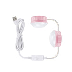 Luce frontale a specchio Specchio per il trucco dimmerabile Luce di controllo tattile USB, 2 LEDs, 6 LEDs, 10 LEDs, 14 LEDs