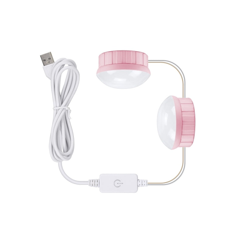 Luce frontale a specchio Specchio per il trucco dimmerabile Luce di controllo tattile USB, 2 LEDs, 6 LEDs, 10 LEDs, 14 LEDs