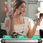 Luce frontale a specchio Specchio per il trucco dimmerabile Luce di controllo tattile USB, 2 LEDs, 6 LEDs, 10 LEDs, 14 LEDs
