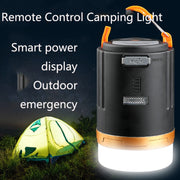 Lampada da campeggio LED portatile con telecomando USB