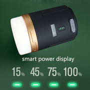 Lampada da campeggio LED portatile con telecomando USB