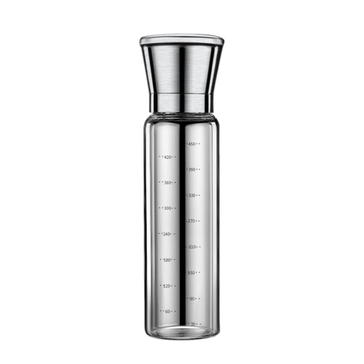 Set 2 macinapepe in acciaio inox con bottiglia in vetro