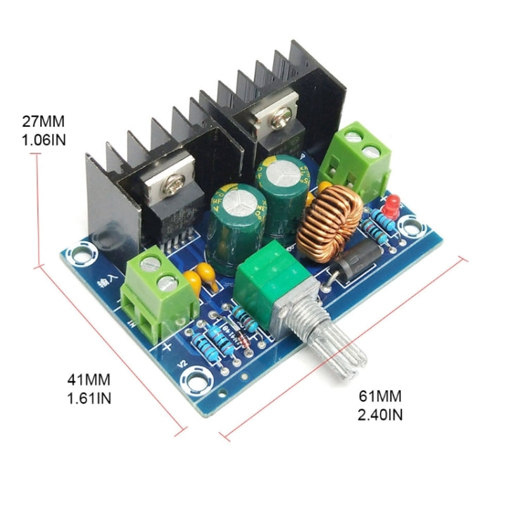 HW-439 XL4016E1 DC-DC Step Down Buck Converter Power Module 4-40V to 1.25-36V 8A 200W Voltage Regulator