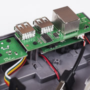 Custodia NESPi Retroflag + scatola console di gioco con indicatore LED per Raspberry Pi, Retroflag NESPi Case+