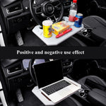 Volante multiuso per auto Tavolo da gioco Staffa per computer per auto Staffa per schienale per sedia Scaffale per tavolino, Upgrade Black, Upgrade Gray