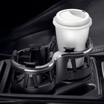 SHUNWEI SD-1038 Portabicchieri per acqua a doppio foro per auto Porta boccetta per vuoto Cola Uno per due portabevande, SD-1038