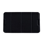 2 PCS R-1337 Staffa pieghevole multifunzionale Car Center Console Staffa adesiva Telefono cellulare Tappetino antiscivolo Tappetino portaoggetti, R-1337