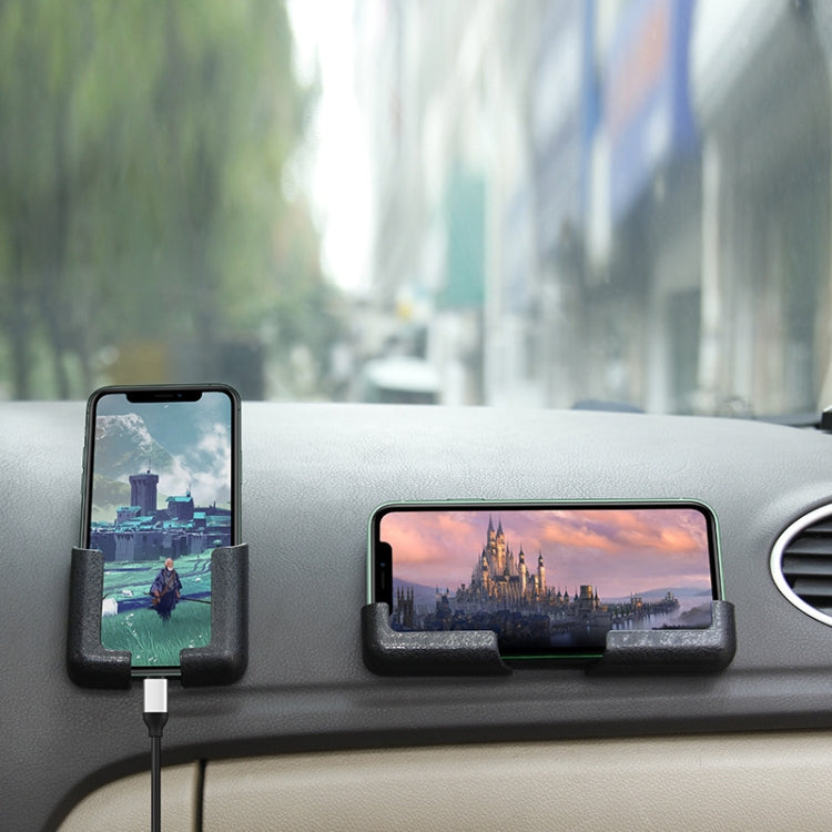 3 paia unità di controllo guida auto incolla supporto per telefono cellulare supporto di navigazione per veicoli a larghezza regolabile