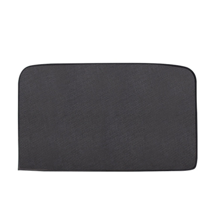 Tenda parasole per auto con tipo di aspirazione magnetica in filato netto da 4 pezzi, Front Row Arc, Back Row Square, Thick Front Row Arc, Thick Back Row Square