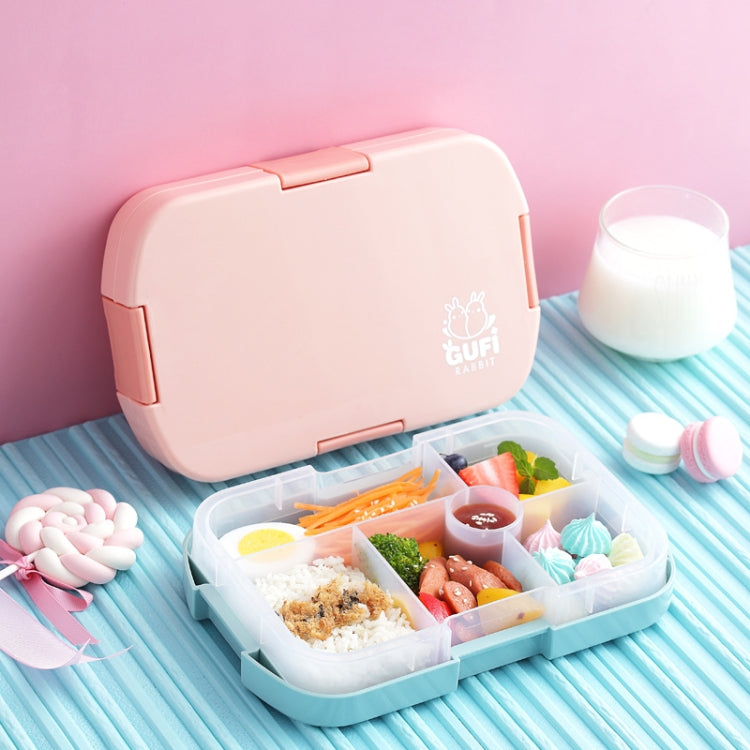 XINGCHENG XC-451 Scatola da pranzo per studenti a microonde Scomparto in plastica Scatola da pranzo portatile