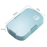 XINGCHENG XC-451 Scatola da pranzo per studenti a microonde Scomparto in plastica Scatola da pranzo portatile