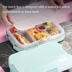 XINGCHENG XC-451 Scatola da pranzo per studenti a microonde Scomparto in plastica Scatola da pranzo portatile