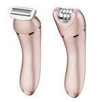Suker SK-517 Dispositivo elettrico per la depilazione a eluizione dell'acqua Donne Pizzicatrice per capelli per uso domestico Multifunzionale Epilatore per rasoio due in uno