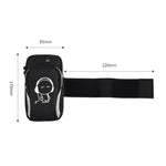 2 PCS Running Borsa da braccio per telefono cellulare Borsa da polso sportiva universale per telefoni cellulari entro 6 pollici, Black, Black Doll, Gray, Gray Doll, Green, Green Doll, Pink, Pink Doll, Red, Red Doll, Blue, Blue Doll