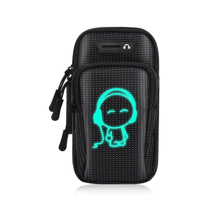 2 PCS Running Borsa da braccio per telefono cellulare Borsa da polso sportiva universale per telefoni cellulari entro 6 pollici, Black, Black Doll, Gray, Gray Doll, Green, Green Doll, Pink, Pink Doll, Red, Red Doll, Blue, Blue Doll