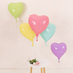 20 pezzi Macaron Palloncini in pellicola di alluminio Forniture per feste di matrimonio di compleanno Consegna a colori in stile casuale, Macaron Aluminum Film Balloons