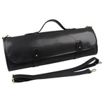 WESSLECO Chef Knife Storage Bag Borsa porta coltelli portatile, Portable Roll Black, WESSLECO Brown