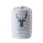 Borsa da imballaggio per trapunta impermeabile a prova di umidità per uso domestico di grande capacità, Striped Deer, Cute Beer, Cactus, Garlands