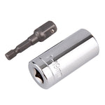 Set di teste per chiavi dinamometriche universali, manicotti per prese da 7-19 mm, boccola a cricchetto per trapano elettrico, chiave magica, utensili multimano, 7-19mm Wrench