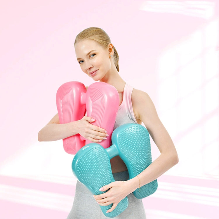 Home Fitness Yoga Balance Foot Pad gonfiabile Aerobic Step Training Leg Relax Massage Pad, Yoga Inflatable Massage Pad (Blue), Yoga Inflatable Massage Pad (Pink)