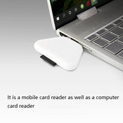 LCOP 5 in 1 Lettore di schede OTG per telefono cellulare a triangolo, 5 in 1 OTG Card Reader