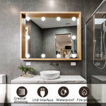 Lampada frontale a specchio a LED Lampadine di riempimento per trucco a luminosità regolabile USB, 2 LEDs, 6 LEDs, 10 LEDs, 14 LEDs