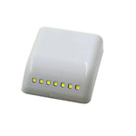 Lampada per armadi con sensore intelligente a 7 LED Luce notturna a LED Luce incernierata