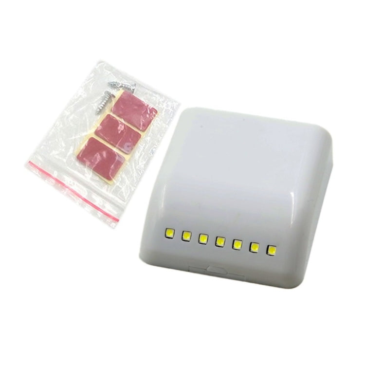 Lampada per armadi con sensore intelligente a 7 LED Luce notturna a LED Luce incernierata
