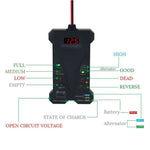 Tester per display digitale per tester per batterie tre in uno 805A 12V, Blue, 12V