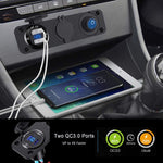 12-24V Car Ship Impermeabile USB Ricarica accendisigari Master 3 in 1 Interruttore a pannello combinato, 12-24V