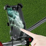 Kewig Motorcycle Outdoor Riding Staffa fissa per telefono cellulare a quattro artigli QC3.0 Supporto impermeabile a ricarica rapida, M11-B