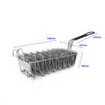 Strumento per modellare la crosta di tortilla Taco in acciaio inossidabile, stile:, 5 Inch  Clip, 4 Grid Fried Basket, 6 Grid Fried Basket, 8 Grid Fried Basket