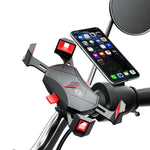Kewig Reflection To Fall Staffa per bicicletta antiurto Supporto per cellulare a quattro artigli per moto, M113-A