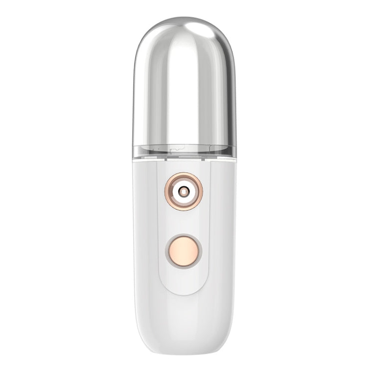 Spruzzatore umidificante di bellezza per dispositivo di reintegro dell'acqua ricaricabile portatile da 2 pezzi, No.3 White, No. 4 White