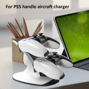 IPLAY HBP-314 Caricabatterie a due posti con impugnatura Bluetooth wireless per PS5, HBP-314